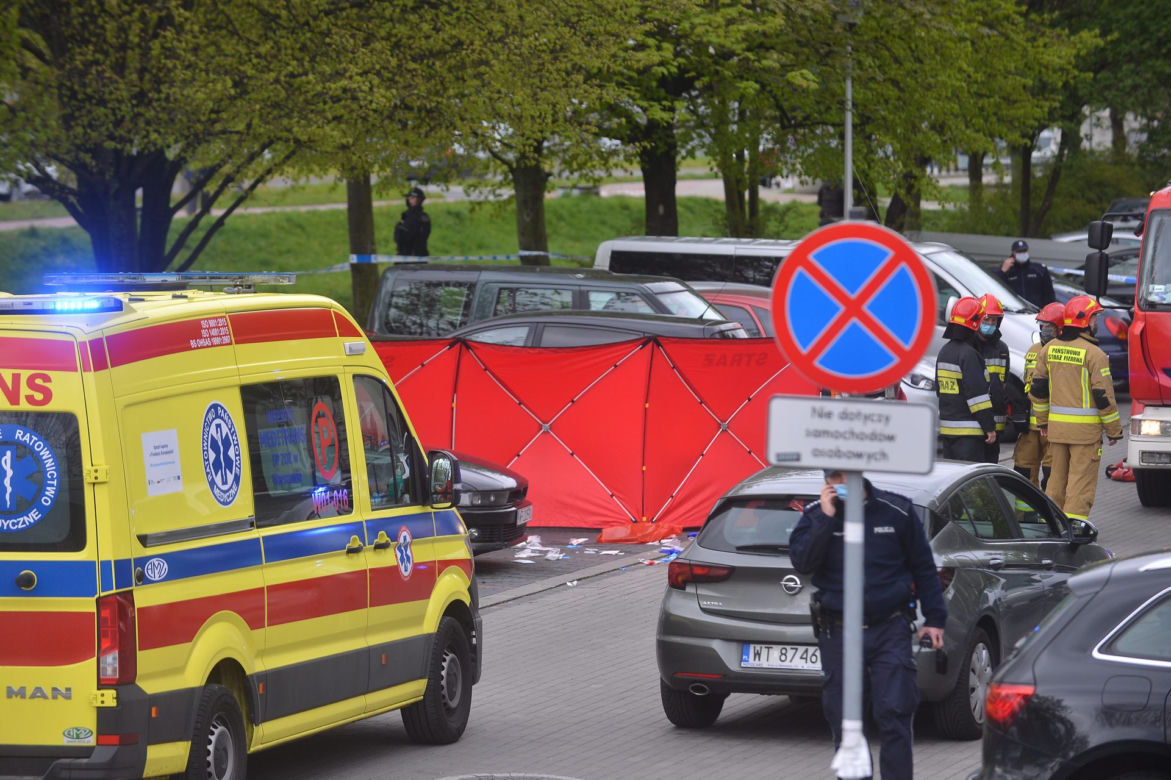 Strzelanina w pralni na Gocławiu