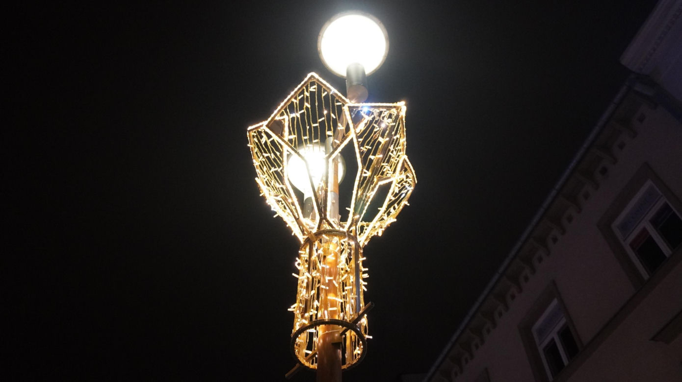 Lublin życzy „Wesołych świąt”. Tak się prezentują świąteczne iluminacje