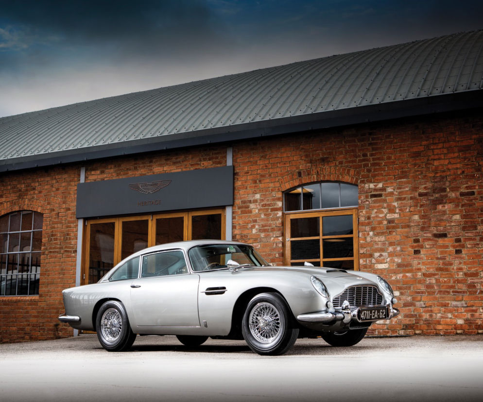 Oryginalny Aston Martin DB5 Jamesa Bonda