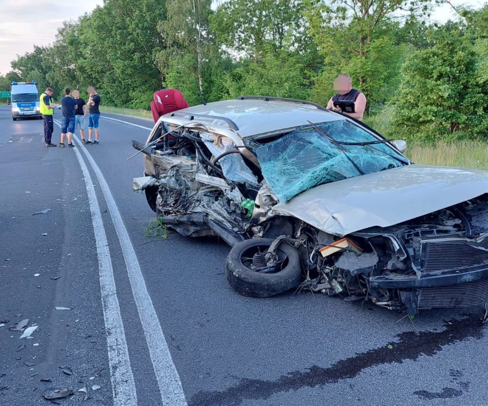 Śmiertelny wypadek w pobliżu Koźmina