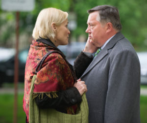 Na Wspólnej odc. 2143. Włodek Zięba (Mieczysław Hryniewicz), Gałecka (Maria Gładkowska)