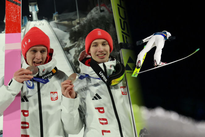 Kacper Tomasiak i Paweł Wąsek już z medalami! Piękne obrazki na podium!