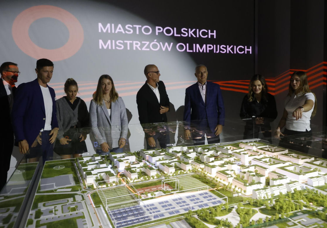 Budowa mieszkań dla medalistek igrzysk w Paryżu