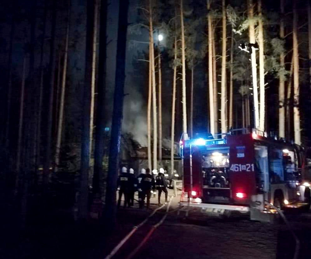 Podlaskie. Spłonął dom w środku lasu