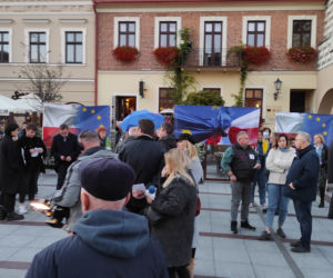 My zostajemy, rząd wychodzi! - manifestacja w Tarnowie