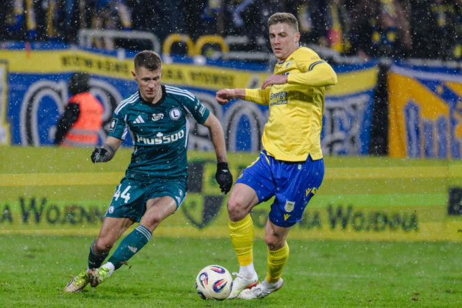 Arka Gdynia - Legia Warszawa: Zdjęcia z boiska