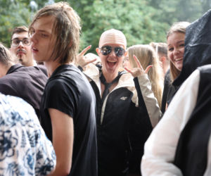 Fani przed koncertem Pitbulla