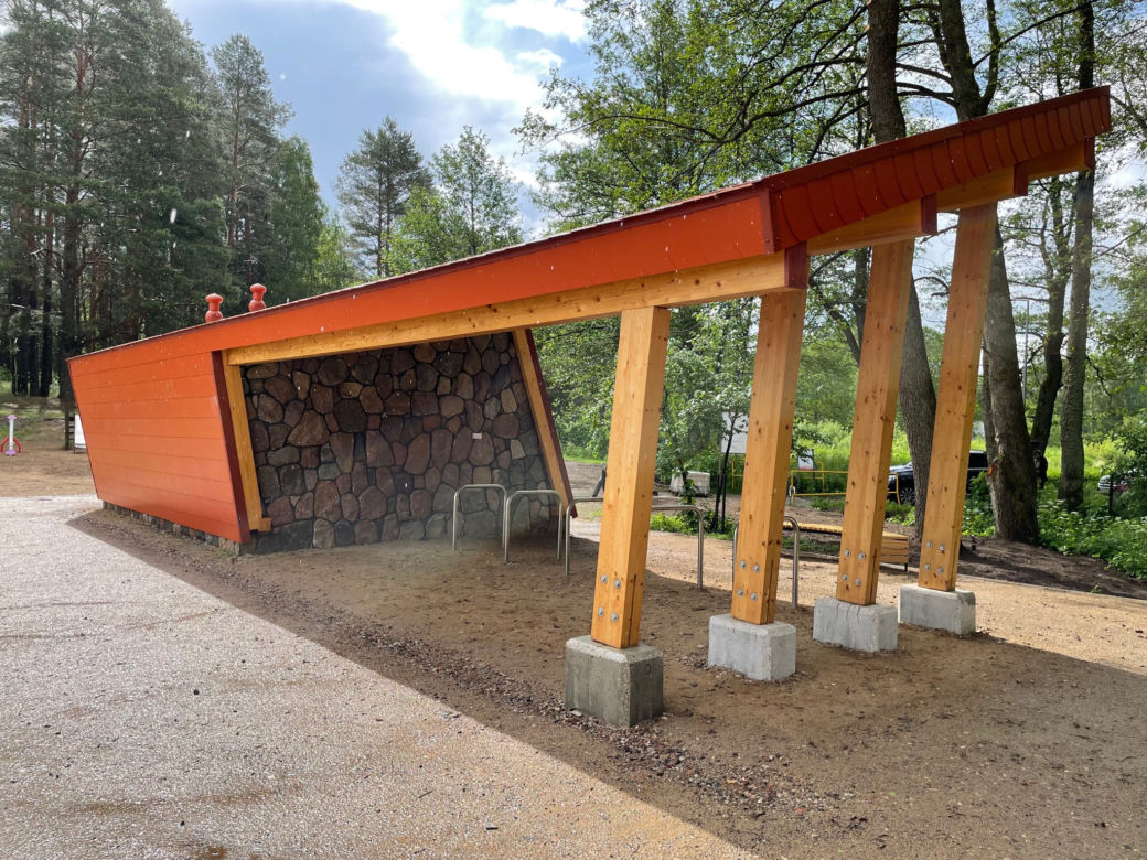 Nowa wieża widokowa w Krzyżach. Z panoramą jeziora Nidzickiego [ZDJĘCIA]