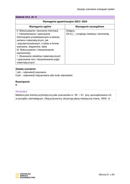 Matura próbna 2023: Matematyka. Oficjalne odpowiedzi CKE