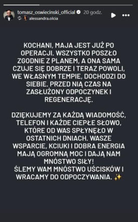 Tomasz Oświeciński, Aleksandra Oświecińska