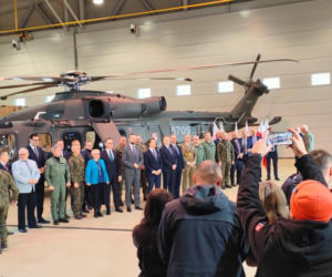 Pierwszy śmigłowiec AW-149 z polskiej produkcj
