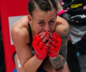 Ewelina Woźniak po walce na KSW 116