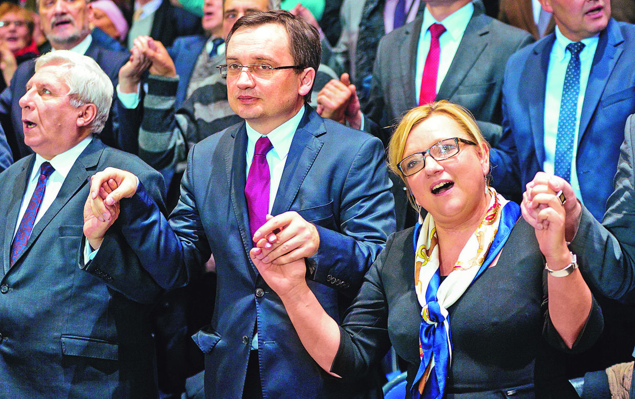 Kaczyński na urodzinach Radia Maryja