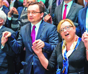 Kaczyński na urodzinach Radia Maryja