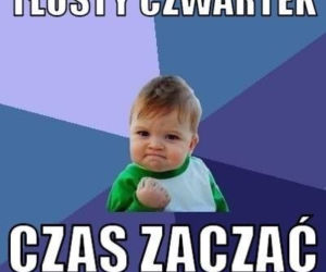 Memy na tłusty czwartek 2024 [GALERIA]