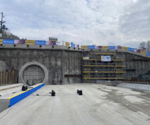 Budowa tunelu kolejowego między Nowym Sączem a Limanową