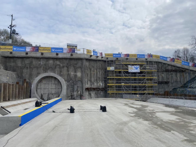 Budowa tunelu kolejowego między Nowym Sączem a Limanową