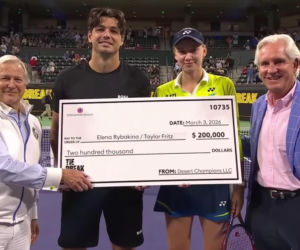 Jelena Rybakina zmolestowana na korcie?!