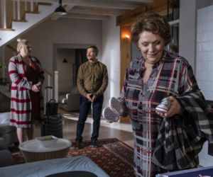 W rytmie serca 6 sezon odc. 67. Szarek (Dariusz Toczek), Ewa (Elżbieta Romanowska), Liliana (Elżbieta Jarosik)