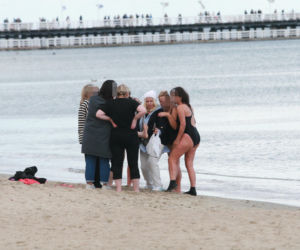 Morsy dorwały Joannę Kurowską na plaży