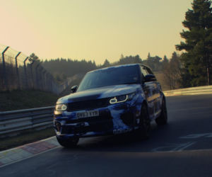 Range Rover Sport SVR na torze Nurburgring