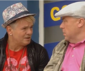 Ranczo 8 sezon odc. 94. Pietrek (Piotr Pręgowski), Hadziuk (Bogdan Kalus)