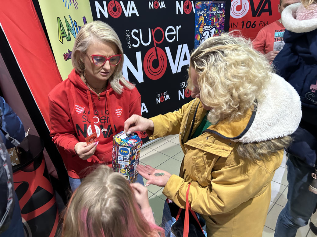 Radio SuperNova zagrało dla WOŚP w Koninie