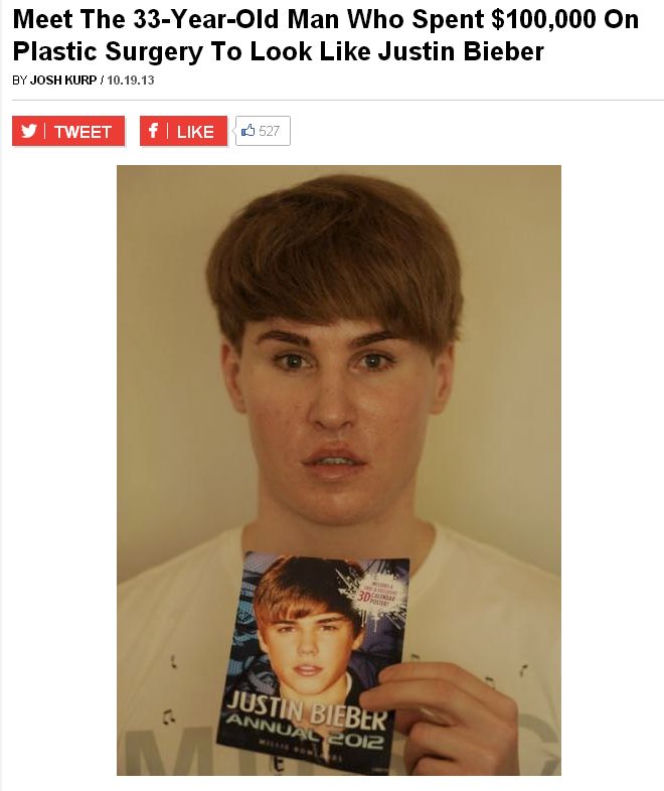 Toby Sheldon Justin Bieber 3