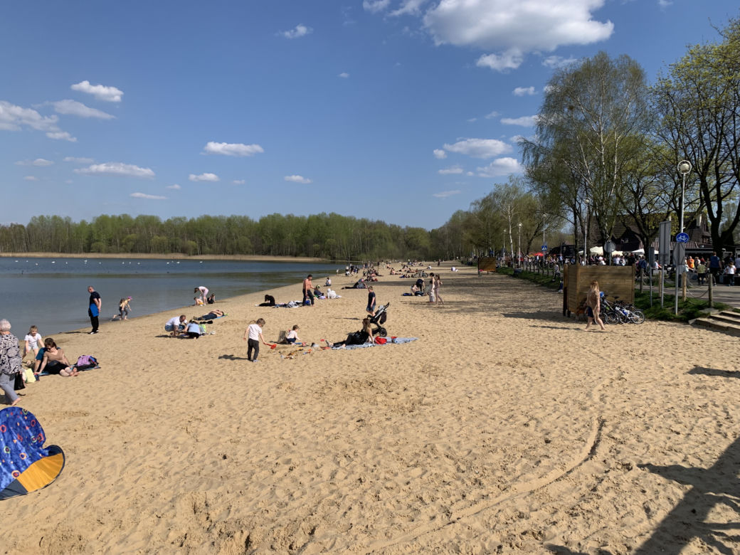 Pogoria w Dąbrowie Górniczej rozpoczęła sezon plażowy
