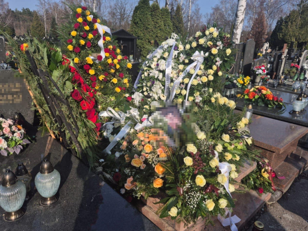 Grób tragicznie zmarłego strażnika miejskiego