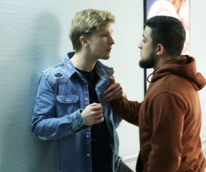 M jak miłość odc. 1504. Łukasz (Jakub Józefowicz), Igor (Oleg Bakhrutdinov)
