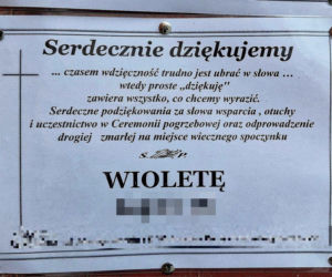 Biała trumna i białe kwiaty - tak Wąbrzeźno żegnało Wioletę, która utonęła w jeziorze
