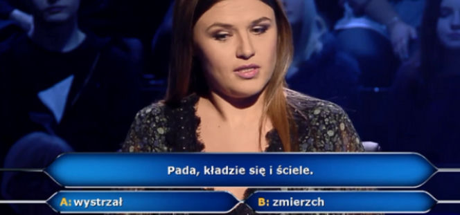 Co pada, kładzie się i ściele? Odpowiedź na pytanie z Milionerów 