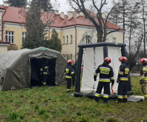 Ćwiczenia koronawirusowe w Przemyślu
