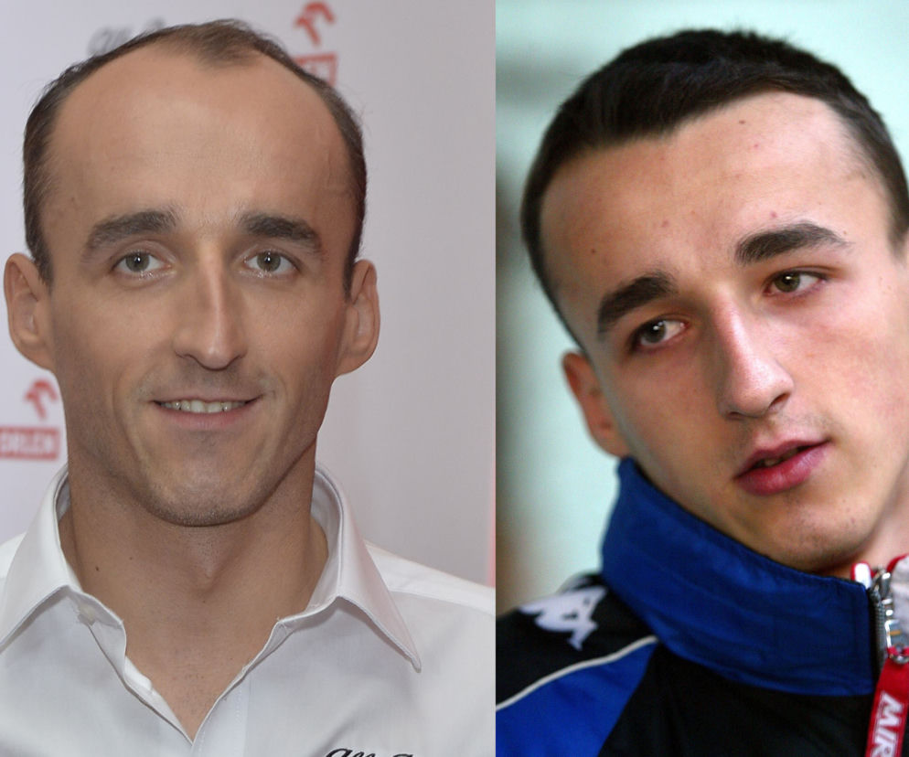 Jak zmieniali się sportowcy - Robert Kubica