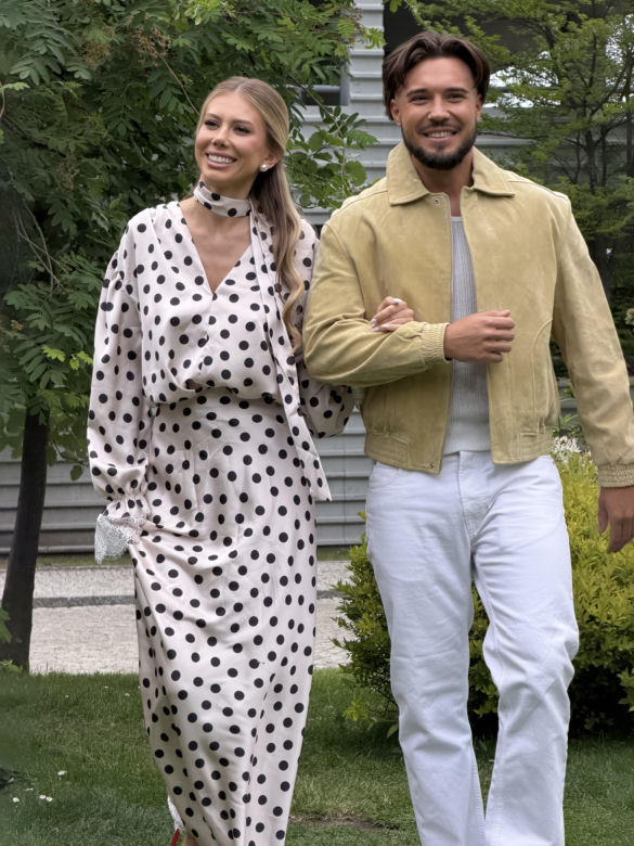 Leon Myszkowski i Ksenia Ngo w  "Pytaniu na śniadanie"