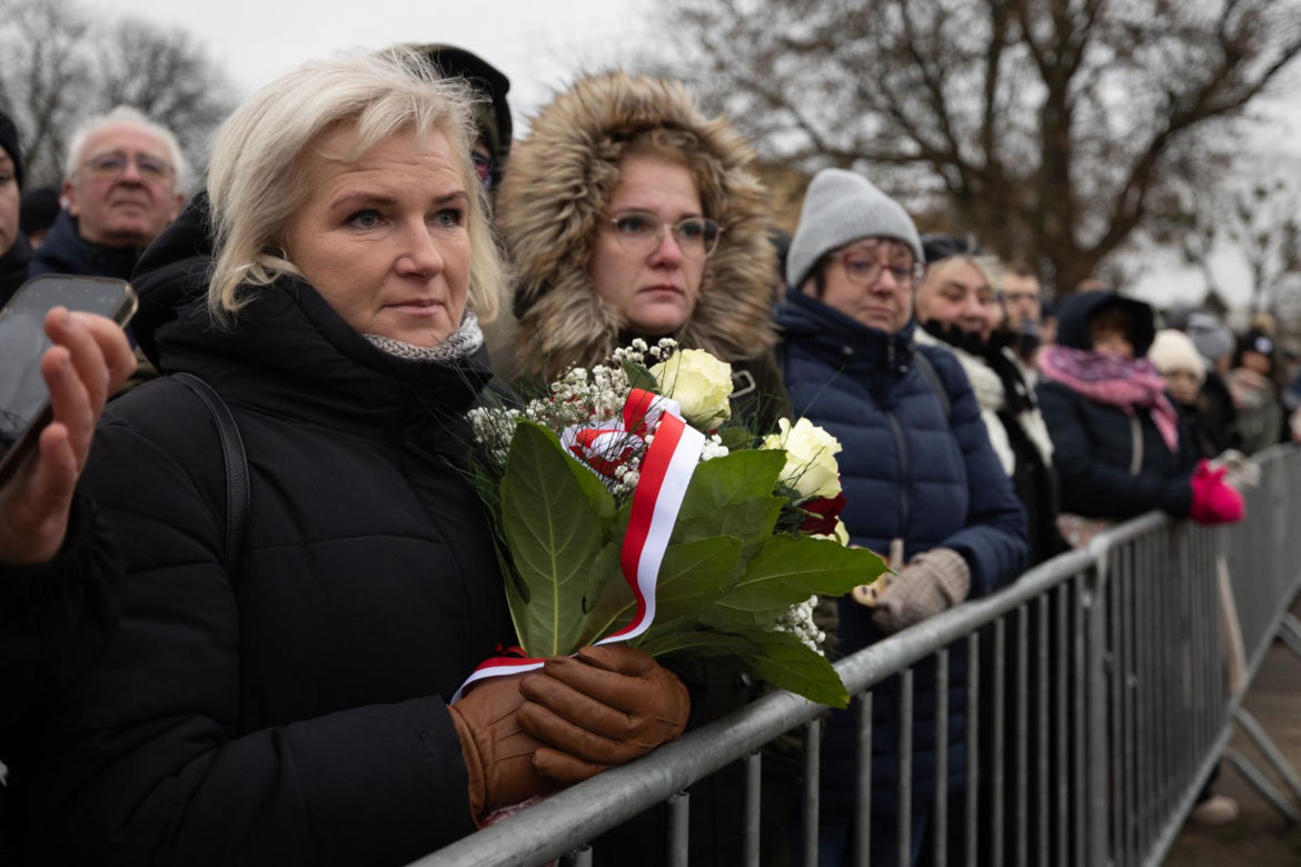 Karol Nawrocki pojawił się na przysiędze żołnierskiej kolegi z ringu