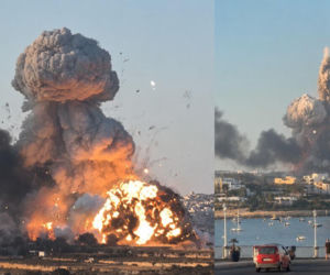 Gigantyczny wybuch w turystycznym raju. Myślałem, że jesteśmy bombardowani