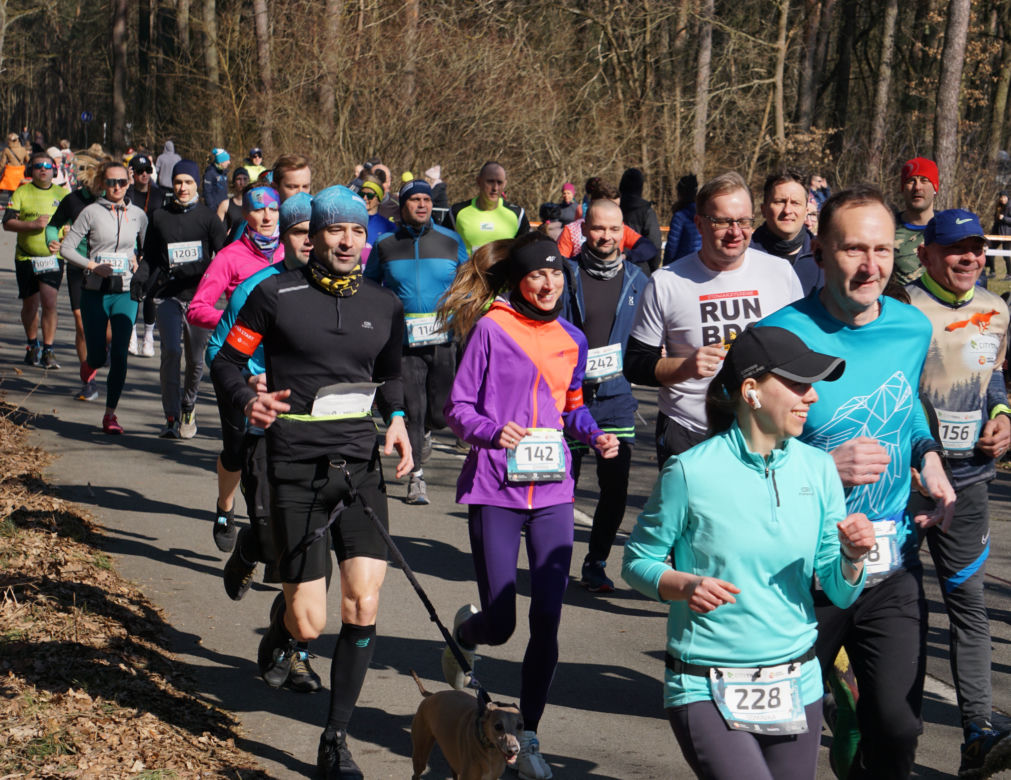 Bieg City TRAIL 2022 w bydgoskim Myślęcinku [GALERIA 20.03.2022]