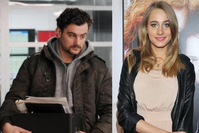 Komisarz Alex 4 sezon. Monika (Julia Rosnowska), Orlicz (Antoni Pawlicki)