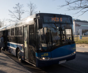 Specjalne autobusy dla medyków w Krakowie