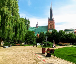 Modernizacja północnej ściany katedry św. Jakuba w Szczecinie