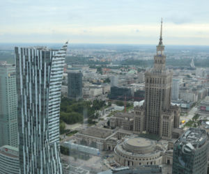 Jaan Roose nad Warszawą