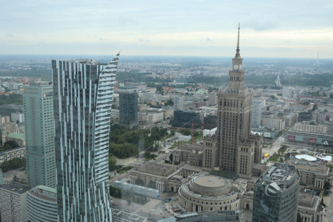 Jaan Roose nad Warszawą