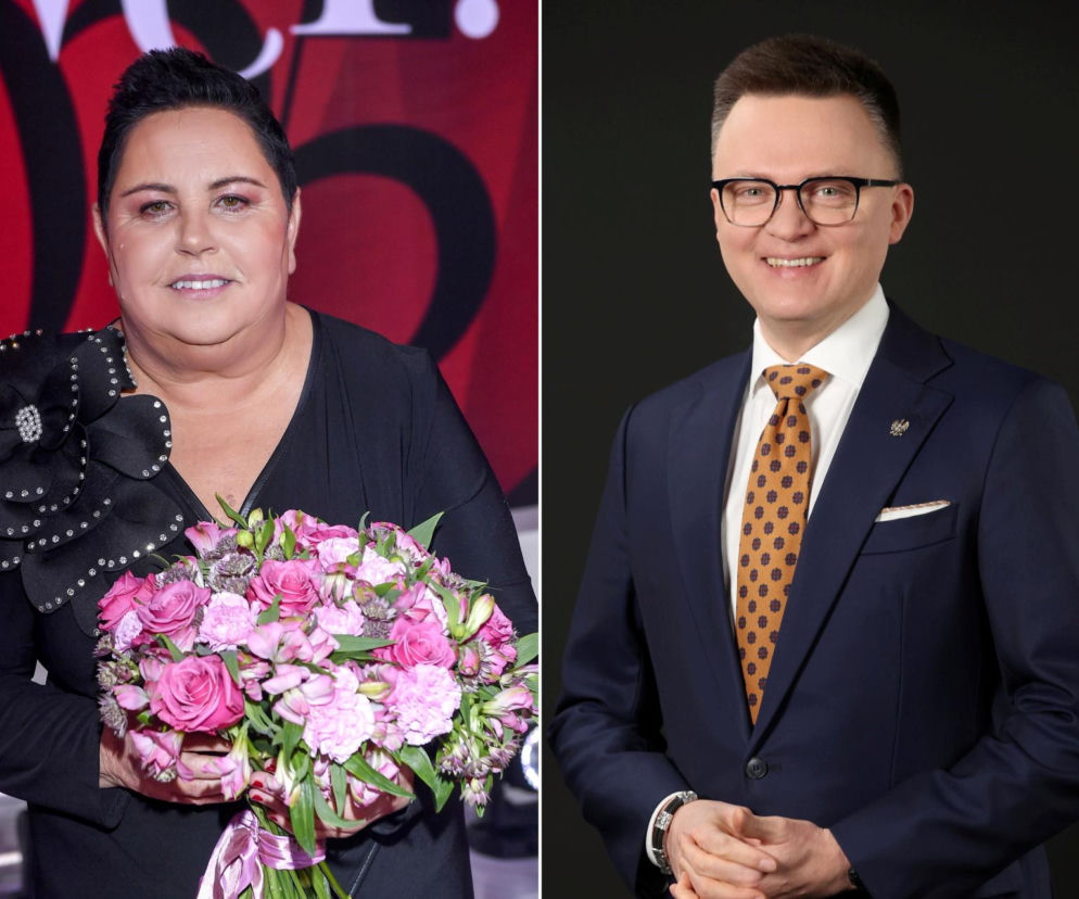 Dorota Wellman i Szymon Hołownia