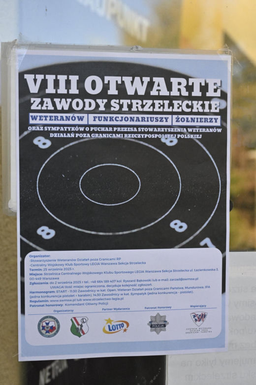 Zawody strzeleckie w Warszawie. Z bronią weterani, funkcjonariusze i żołnierze