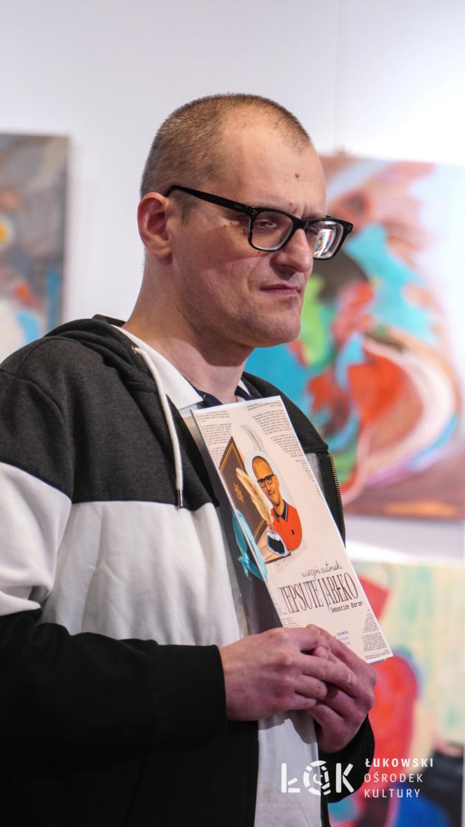 Za nami spotkanie z poezją Sebastiana Barana w Łukowie