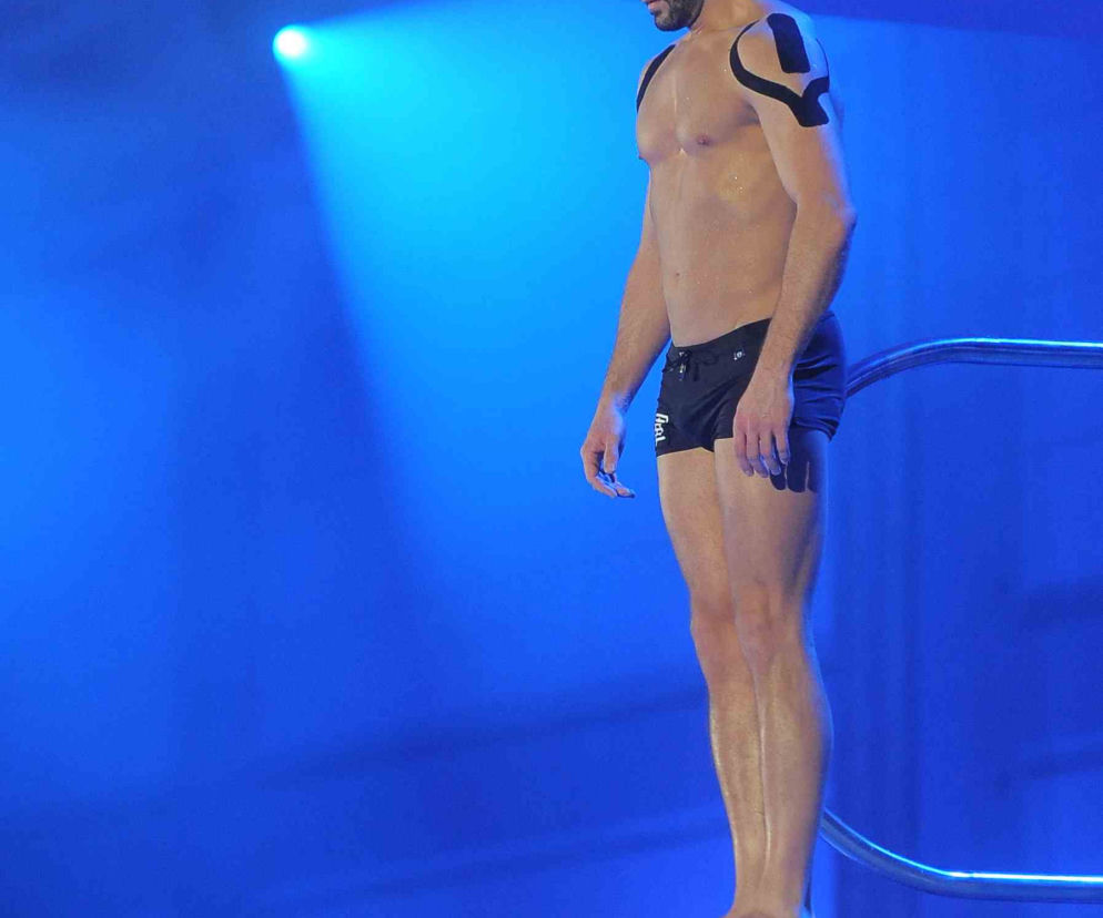 Przemysław Cypryański w Celebrity Splash