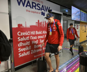 Złoci siatkarze po perypetiach wrócili do Polski