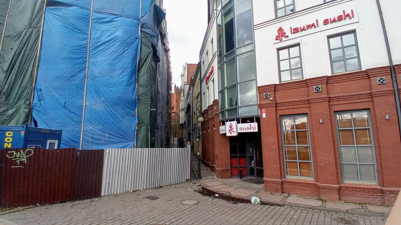 Nowy kwartał kamienic na Podzamczu